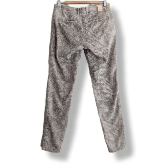 SANDWICH Oslo Slim Fit Pants Abstract Pattern Distressed Faded Sz M - Picture 6 of 13